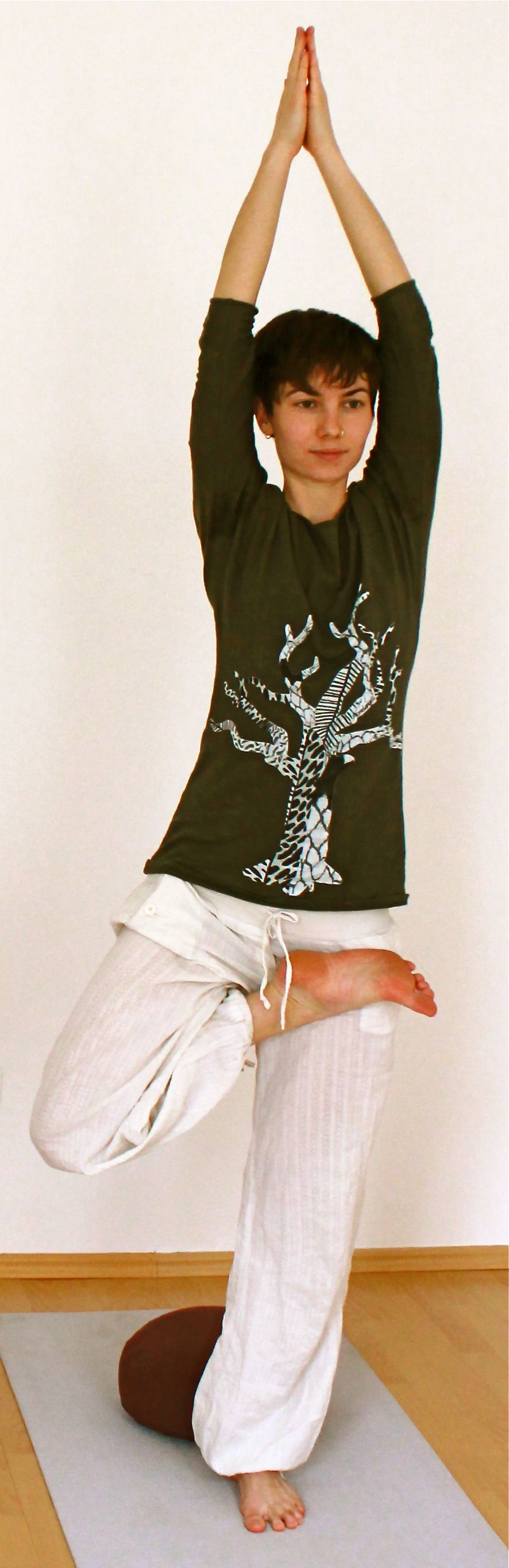 Yogastellung Baum